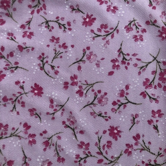 Wild Fable Floral Nightgown Women’s L Ruched Side Adjustable Straps Asymmetrical - Picture 6 of 9